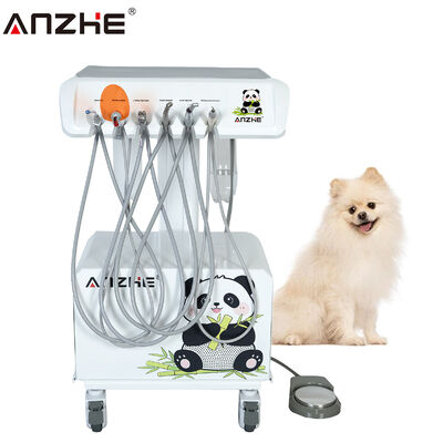 Harga bagus Unit Gigi Veteriner Portable dengan Daya 550W Tekanan 0,8Mpa dan Kebisingan 58dB untuk Klinik Hewan on line